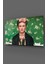 Frida Kahlo ve Çiçekler Cam Tablo 1