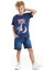 Space Erkek Çocuk T-shirt Denim Şort Takım 1