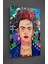 Frida Kahlo Popart Cam Tablo 1