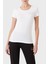 Pamuklu Slim Fit Bisiklet Yaka T Shirt Bayan T Shirt 8NTT65 Tjdqz 1100 1