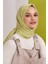 Ipeksi Jakar Lara Şal Dama Desen - Lime 1