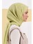 Ipeksi Jakar Lara Şal Dama Desen - Lime 4
