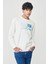 Regular Fit Normal Kesim Sıfır Yaka Sweatshirt 1