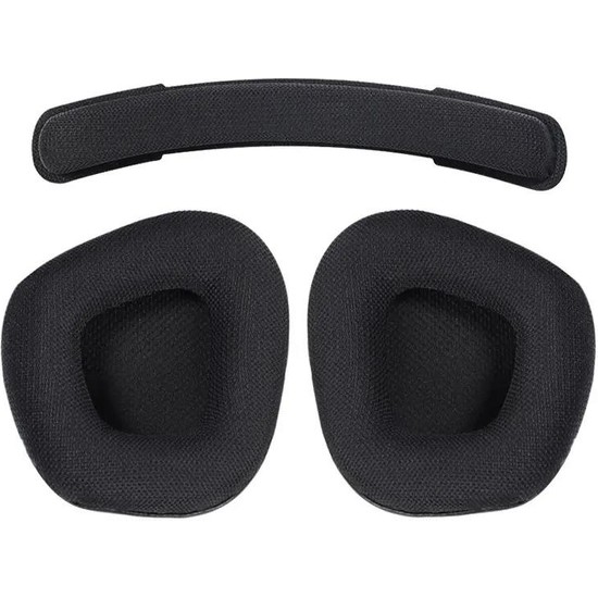 Schulzz Corsair Void Corsair Void Pro Kablolu Kablosuz Yedek Kulaklık Pedi ve Kafa Bandı Sünger Seti