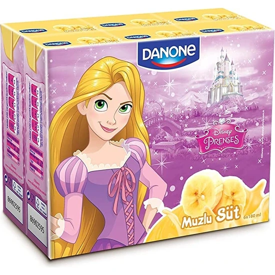 Danone Disney Muzlu Uht Süt 180ML X6(Karakter seçimi yapılamamaktadır)