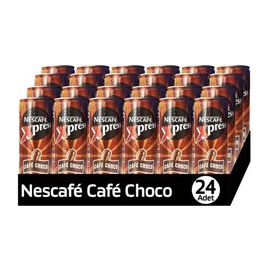 Nescafe Xpress Soğuk Kahve 250 ml 24'lü