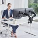 Ergoflex Nb F160 17-27" Çift Kol 2-9 kg Amortisörlü Monitör Standı 2023 Versiyon