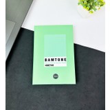 Giftmoda Bam Tone Huzur Veren Insan Yeşili Tasarımlı Lastikli Defter