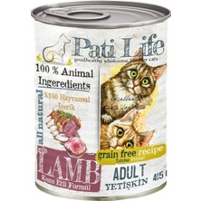 Pati Life Kuzu Kedi Konserve 415 gr 12 Adet