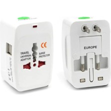 Global Evrensel Priz-Fiş Çevirici Seyahat Adaptörü - Universal Travel Adapter Üniversal