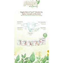 Giggles Natural 3 Numara Midi 1 Paket 34 Adet