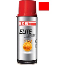 Best Elite Kırmızı 600 C Isıya Dayanıklı Sprey Boya 400 Ml