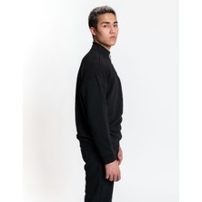 Luo Camp Sweatshirt 01 - Black Erkek Eşofman Üst