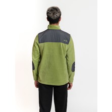 Luo Camp Half-Zip Fleece 02 - Green/anthracite Erkek Yarım Fermuar Polar