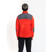 Luo Camp Half-Zip Fleece 03 - Orange/anthracite Yarım Fermuar Erkek Polar