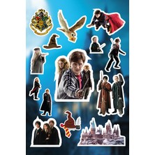 Anime Marketi Harry Potter Sticker Seti  14 Adet