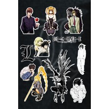 Anime Marketi Death Note Sticker Seti  11 Adet