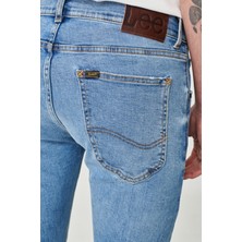 Lee Luke Slim Tapered Fit Normal Bel Esnek Jean Kot Pantolon