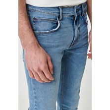 Lee Luke Slim Tapered Fit Normal Bel Esnek Jean Kot Pantolon