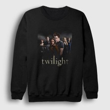 Presmono Unisex Siyah Poster Cullen Family Twilight Sweatshirt