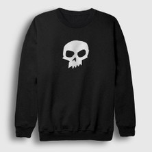 Presmono Unisex Siyah Sid Skull Toy Story Sweatshirt