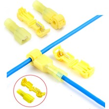 Wozlo T Tip Hızlı Kolay Kablo Ekleme Bağlantı Aparatı - Quick Splice Connector - 4.0-6.0 Mm² - 1 Adet