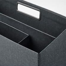 Ikea Tjog Masaüstü Düzenleyici, Koyu Gri