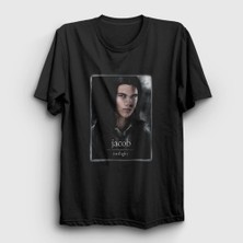 Presmono Unisex Siyah Jacob Twilight T-Shirt