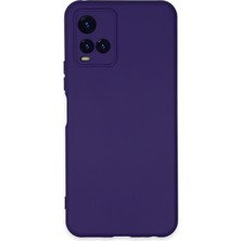 Casetify Vivo Y33S Kılıf Lansman Nano Içi Kadife  Silikon - Mor
