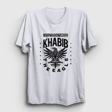 Presmono Unisex Beyaz Eagle V2 Ufc Khabib Nurmagomedov T-Shirt