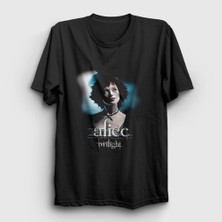 Presmono Unisex Siyah Alice Vampire Twilight T-Shirt
