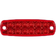 Formplast Animasyonlu Lamba 12 Led'Li 115Mm 12V-24V Kırmızı - FR1178-R