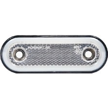 Formplast Oval Yan İşaret Lamba Neon 20 Led'Li 115Mm 12V-24V Beyaz - FR0294-W