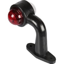 Formplast Kısa Eğri Lamba 67 Ampul Duylu 130Mm 5-10W Beyaz - Kırmızı - FR0154-WR