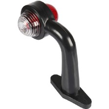 Formplast Orta Eğri Lamba 67 Ampul Duylu 160Mm 5-10W Beyaz - Kırmızı - FR0155-WR