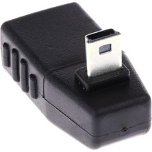 Echoes 90 Aşağı Dik Açı Mini USB Erkek Ila Dişi Otg Adaptör Konnektörü (Yurt Dışından)