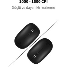 Micropack Windows MacOs Uyumlu 1600 CPI Hız Wireless Sessiz Güç Tasarruflu Kablosuz Türkçe Q Klavye Mouse Set KM-236W