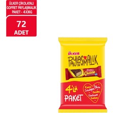 Ülker Çikolatalı Gofret 36 Gram 4lü Paket x 72 Adet