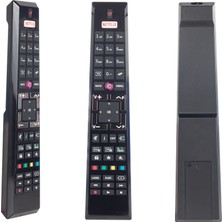 Ata Elektronik Vestel - Regal - Seg RCA4995 30092062 Netflıx Tuşlu LCD - LED Tv Kumanda - Üçgen Tip