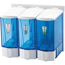 Tek Tıkla Mutfak Mini Sıvı Sabun Dispenseri Üçlü 250 Cc*3 Plx-3566-K