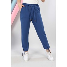 Asortix Kız Çocuk Airobin Kumaş Bel ve Paça Lastikli Günlük Yazlık Rahat Pantolon