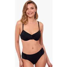 Ayyıldız 40705 Siyah Toparlayıcı Bikini Takımı