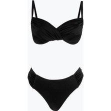 Ayyıldız 40705 Siyah Toparlayıcı Bikini Takımı