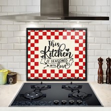 Decorita Cam Ocak Arkası Koruyucu | Kitchen Love |