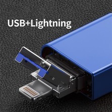 Coofbe Usb, Type-C ve Lightning Girişli Ultra Hızlı Hafıza Kart Okuyucu, Micro Sc Hafıza Kart Reader