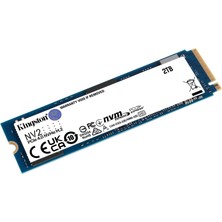 2TB KINGSTON NV2 SNV2S/2000G 3500/2800MB/s M.2 NVMe SSD