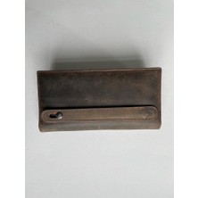 SANAT LEATHER SL-2161 Hakiki Deri Telefon Bölmeli Unisex Cüzdan