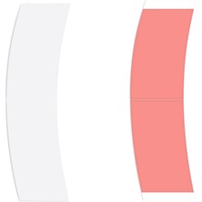 Walker Tape Sensi Tak™ Protez Saç Bandı Oval ''c'' (2,0cm x 7,5cm) 36 Adet