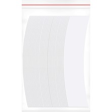 Susan Lace Front Muadili Protez Saç Bandı Oval ″c″ (2,0 x 7,5 cm) 36 Adet