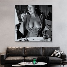 Dünyatablo Helmut Newton'dan Paris Sergisi Duvar Sanatı, Mutfağımız Kanvas Tablo